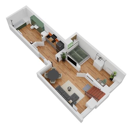 Zentral Gelegene Design-Apartments In Kreuzberg, Direkt Im Bergmannkiez Берлин Экстерьер фото