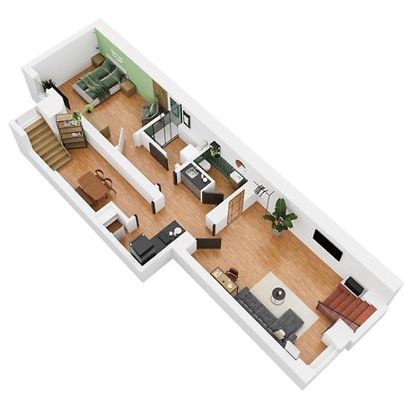 Zentral Gelegene Design-Apartments In Kreuzberg, Direkt Im Bergmannkiez Берлин Экстерьер фото